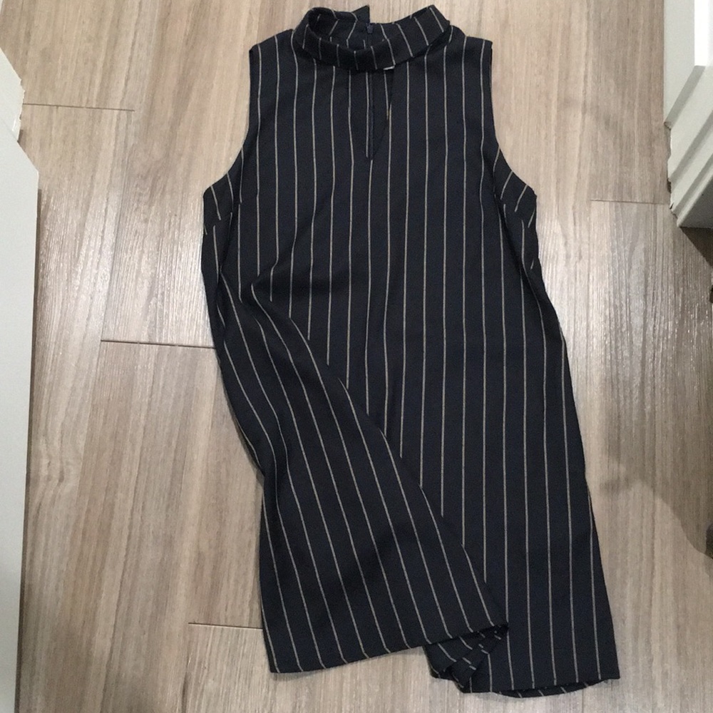 A-line Striped Mini